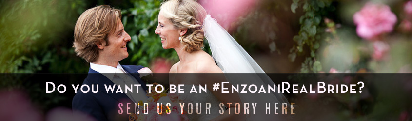 Sign up to be a Enzoani real bride