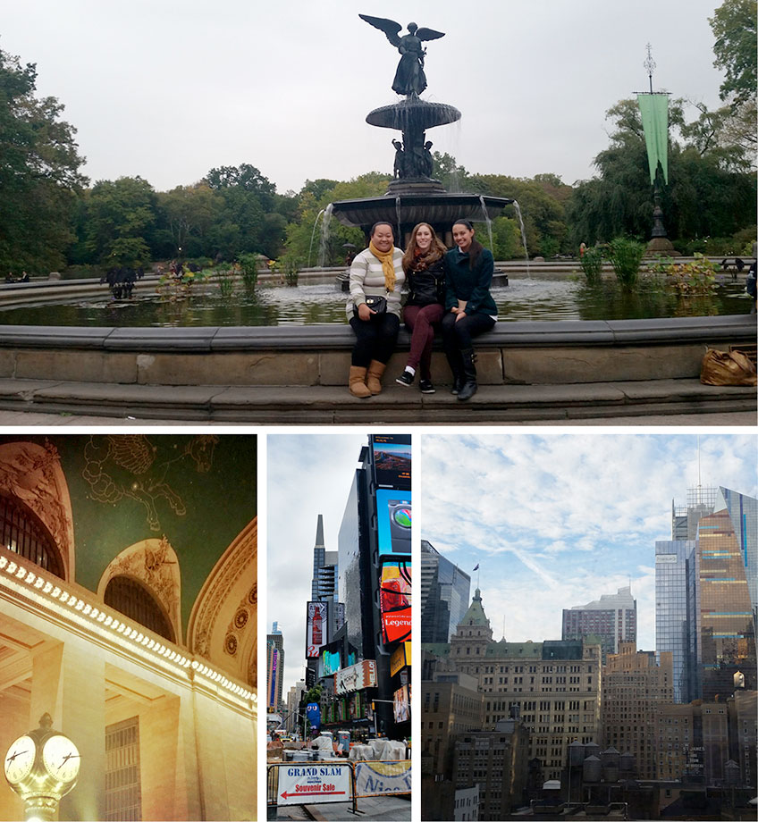 NY site seeing with Enzoani