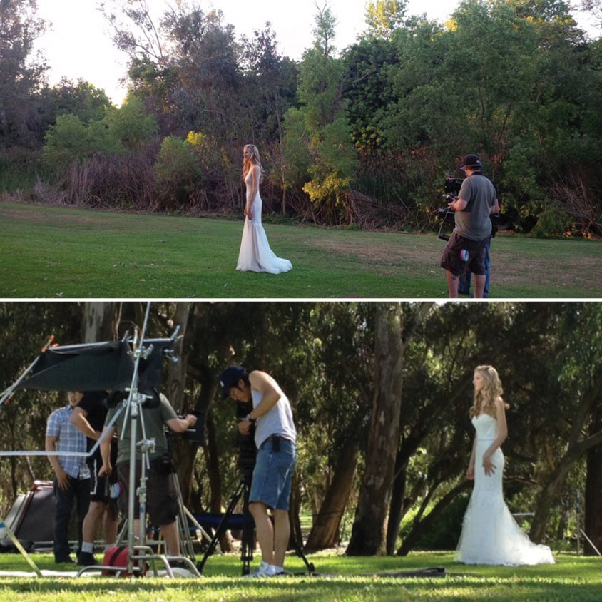 Behind the Scenes with Enzoani: BT Ad Shoot